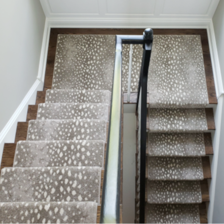 custom stair carpet, step carpet, runner rugs